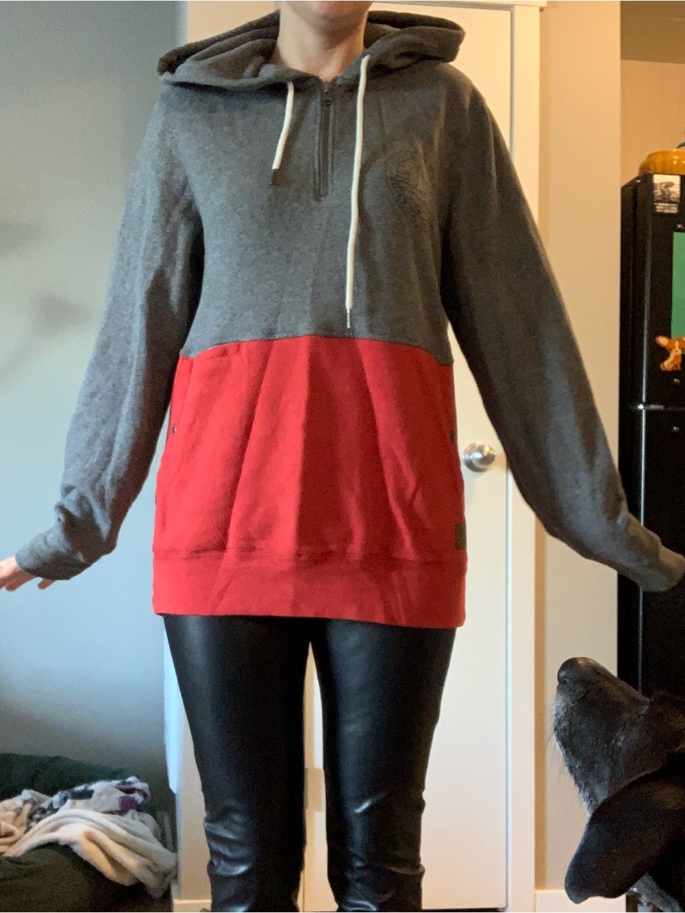 Roots Size Small 1/4 Zip Hoodie